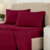 1200 Thread Count Cotton Rich Solid Deep Pocket Bed Sheet Set