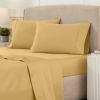 1200 Thread Count Cotton Rich Solid Deep Pocket Bed Sheet Set