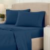 1200 Thread Count Cotton Rich Solid Deep Pocket Bed Sheet Set