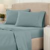 1200 Thread Count Cotton Rich Solid Deep Pocket Bed Sheet Set