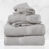Madison Egyptian Cotton Pile Plush Heavyweight 6 Piece Towel Set