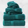 Madison Egyptian Cotton Pile Plush Heavyweight 6 Piece Towel Set
