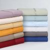 1200 Thread Count Cotton Rich Solid Deep Pocket Bed Sheet Set