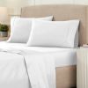 1200 Thread Count Cotton Rich Solid Deep Pocket Bed Sheet Set